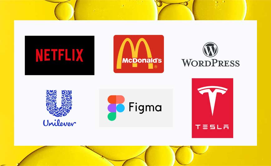 Examples of letterform logos