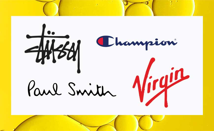Examples of signature logos