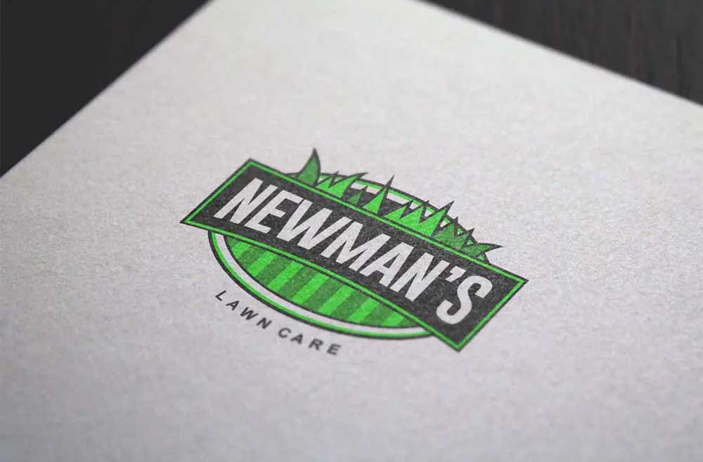 Newman's Lawn Care brand identity