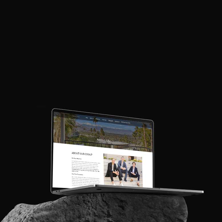 Palm Springs Real Estate website
