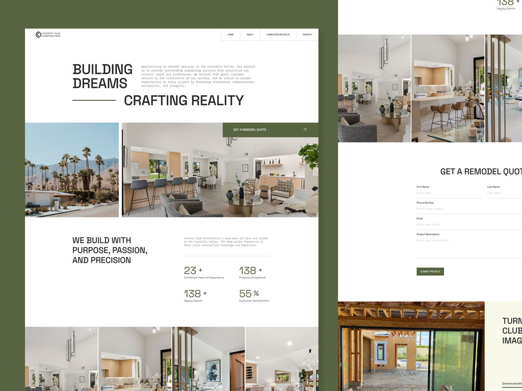 Website design project